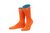 Thrakien von Jungfeld Basis Socken  #Ahornsirup  #Falkenjagd  #Soho  #Crossgolf Orange